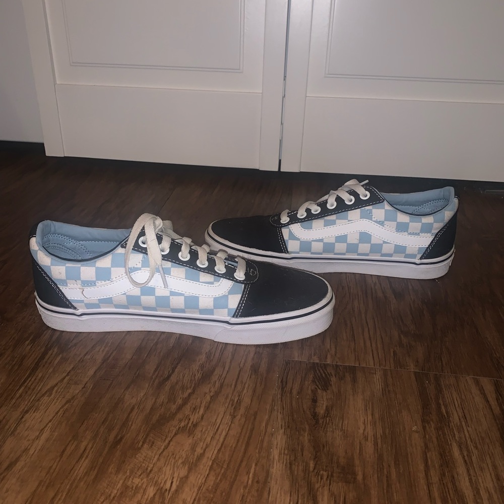 checkered vans